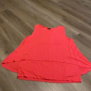 The Limited XL dress tank top. Reddish/orange color
